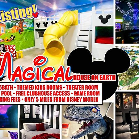 Magical Family Vacation Home Near Disney World At Storey Lake, Star Wars Gameroom, Pool, Theater, Mickey Slide, Sleeps Up To 28 คิสซิมมี ภายนอก รูปภาพ