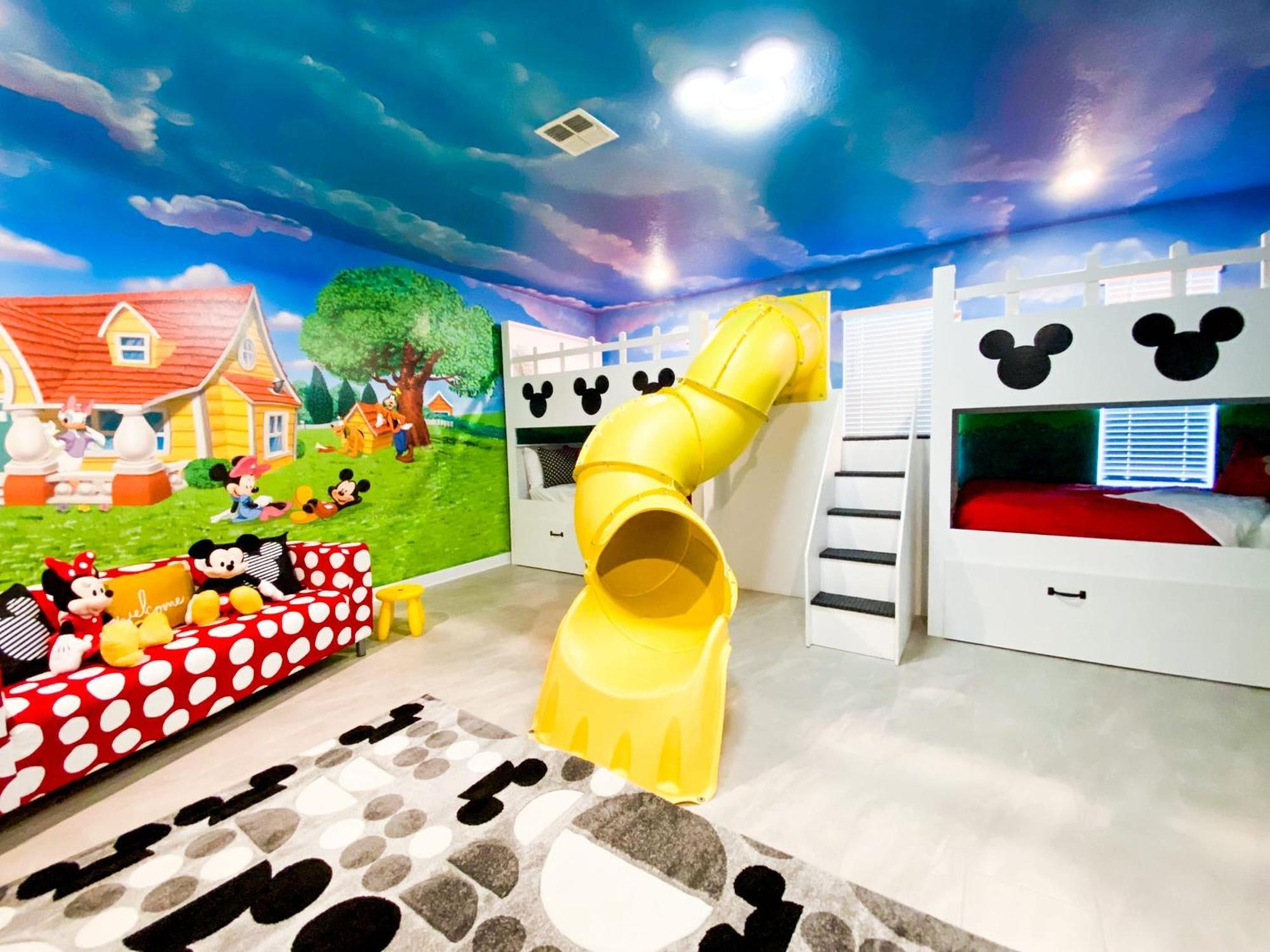 Magical Family Vacation Home Near Disney World At Storey Lake, Star Wars Gameroom, Pool, Theater, Mickey Slide, Sleeps Up To 28 คิสซิมมี ภายนอก รูปภาพ