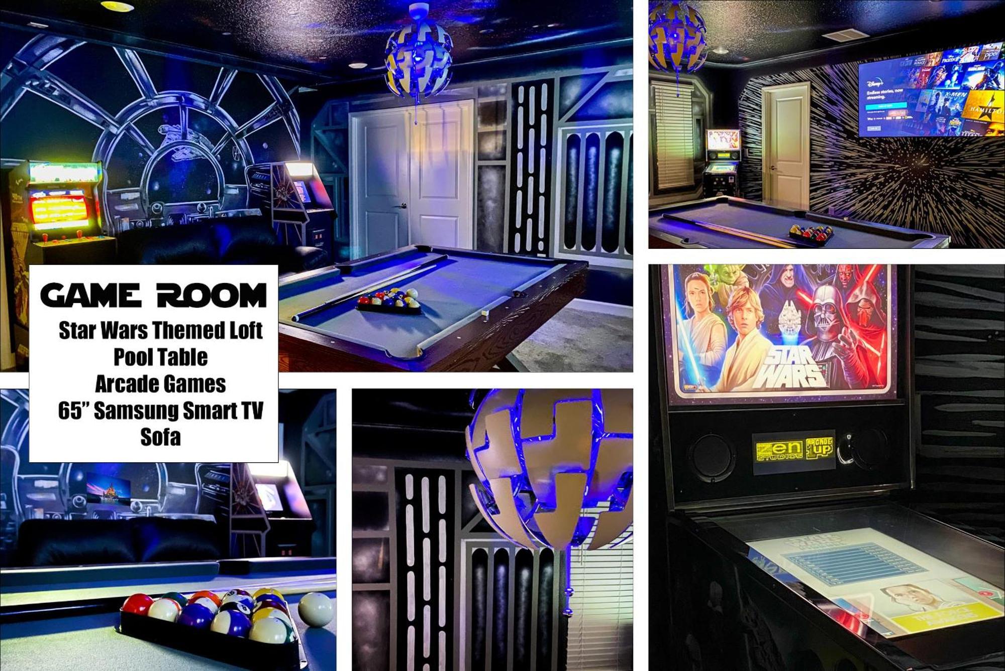 Magical Family Vacation Home Near Disney World At Storey Lake, Star Wars Gameroom, Pool, Theater, Mickey Slide, Sleeps Up To 28 คิสซิมมี ภายนอก รูปภาพ
